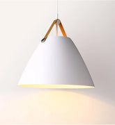 Modern Leather & Iron Pendant Light – Nordic Hanging Lamp for Kitchen, Dining Room, Living Room, Bedroom, and Restaurant Décor