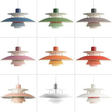 Danish Designer Umbrella Chandelier – Modern Colorful LED Pendant Lamp for Living Rooms and Dining Spaces