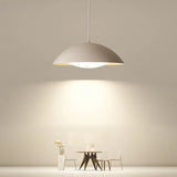 UFO-Shaped LED Pendant Light – Modern Ceiling Lamp with 3-Color Switch for Dining Table and Kitchen Decor