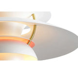 Danish Designer Umbrella Chandelier – Modern Colorful LED Pendant Lamp for Living Rooms and Dining Spaces