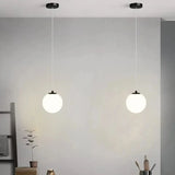Modern Glass LED Pendant Lights – Nordic Style Hanging Lamp for Living Rooms, Bedrooms, and Restaurants