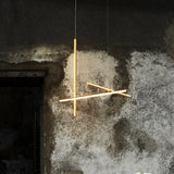 Italian Gold Nordic LED Chandelier – Elegant Pendant Lighting for Living Rooms, Kitchens, and Bars