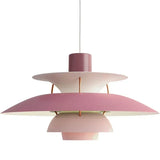 Danish Designer Umbrella Chandelier – Modern Colorful LED Pendant Lamp for Living Rooms and Dining Spaces