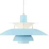 Danish Designer Umbrella Chandelier – Modern Colorful LED Pendant Lamp for Living Rooms and Dining Spaces