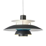Danish Designer Umbrella Chandelier – Modern Colorful LED Pendant Lamp for Living Rooms and Dining Spaces