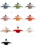 Danish Designer Umbrella Chandelier – Modern Colorful LED Pendant Lamp for Living Rooms and Dining Spaces