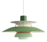 Danish Designer Umbrella Chandelier – Modern Colorful LED Pendant Lamp for Living Rooms and Dining Spaces