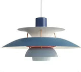 Danish Designer Umbrella Chandelier – Modern Colorful LED Pendant Lamp for Living Rooms and Dining Spaces
