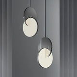 Modern Mirror Round Ring LED Pendant Light – Sleek and Stylish Lighting for Dining, Kitchen, and Home Décor