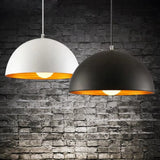 Modern Black/White Retro Pendant Light – Industrial Style Hanging Lamp for Bars, Cafes, Bedrooms, and Restaurants