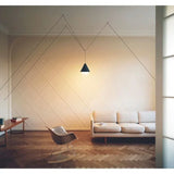 Nordic Minimalist Geometric Pendant Light – Stylish DIY Plug-In Lamp for Study, Bedroom, Dining Room, and Bar Decor