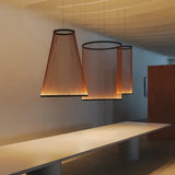 Nordic Minimalist Line Art Chandelier – Elegant Pendant Lamp for Living Rooms, Dining Areas, and Villas