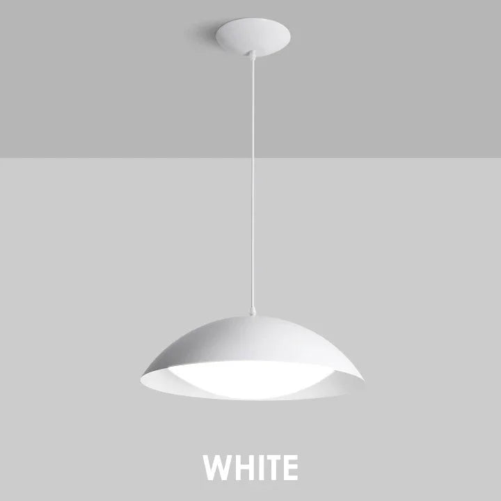 UFO-Shaped LED Pendant Light – Modern Ceiling Lamp with 3-Color Switch for Dining Table and Kitchen Decor