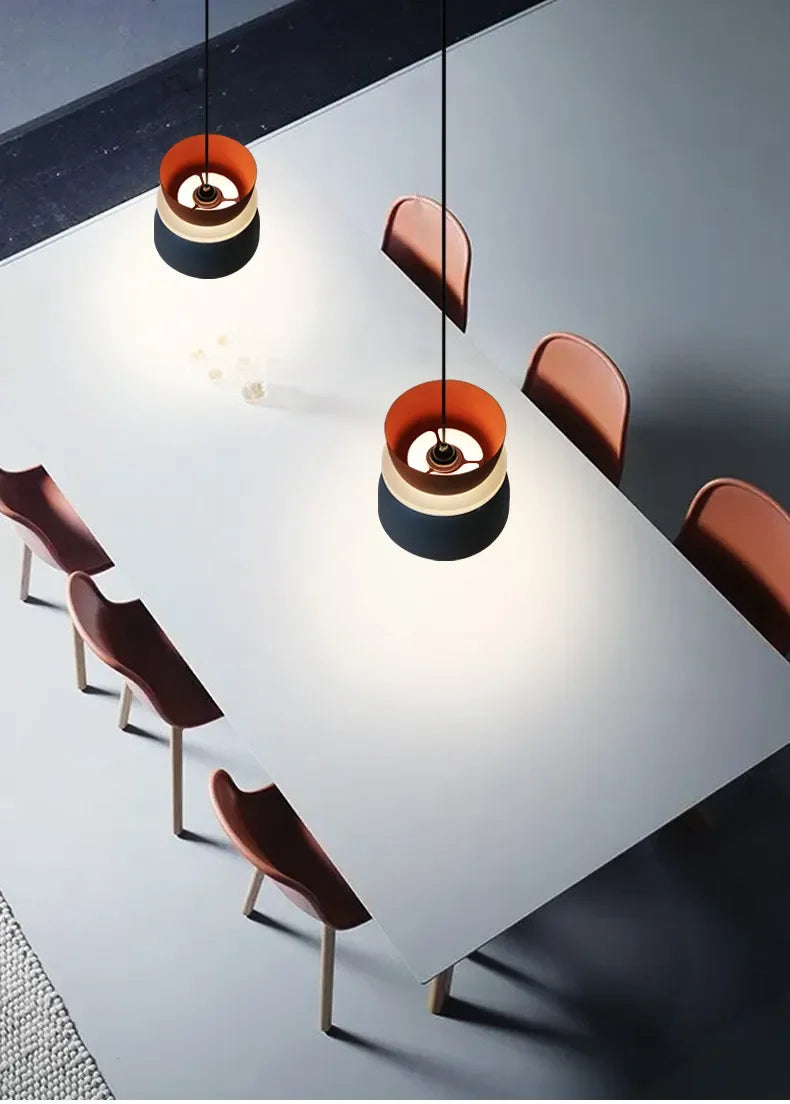 Modern Macaron Pendant Lamp – Stylish LED Hanging Light for Contemporary Interiors