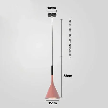 Modern LED Pendant Lights – E27 White Light Hanging Lamp for Kitchens and Bedrooms