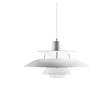 Danish Designer Umbrella Chandelier – Modern Colorful LED Pendant Lamp for Living Rooms and Dining Spaces