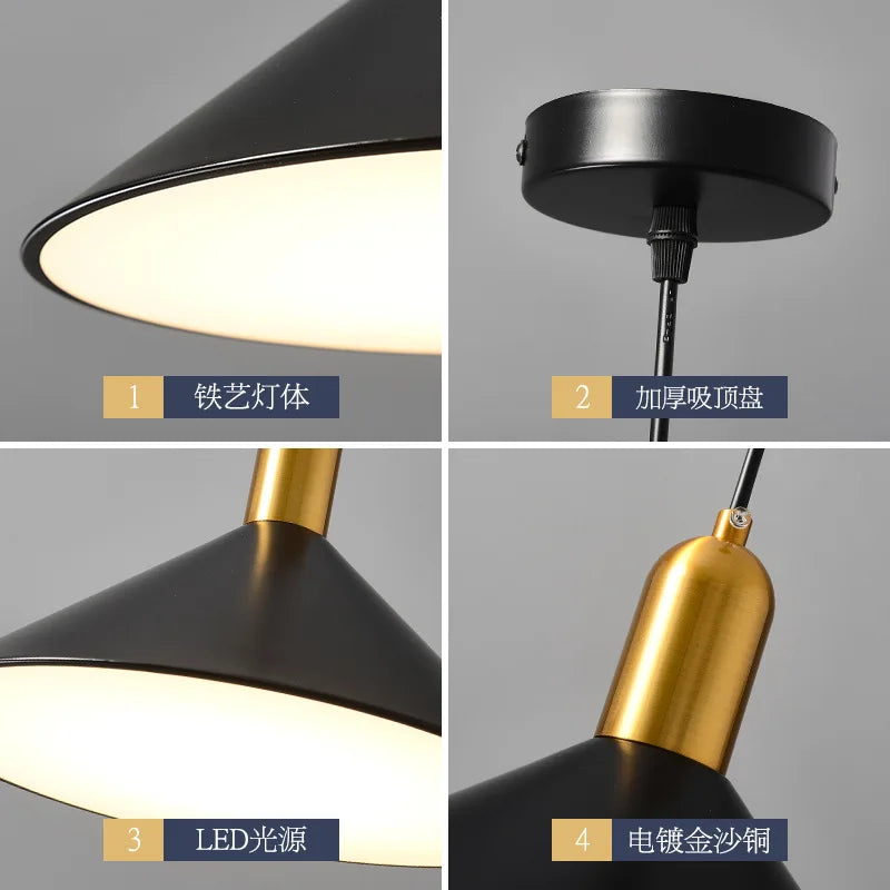 Industrial Style Pendant Lights – Modern Home Decoration for Bedrooms and Living Spaces