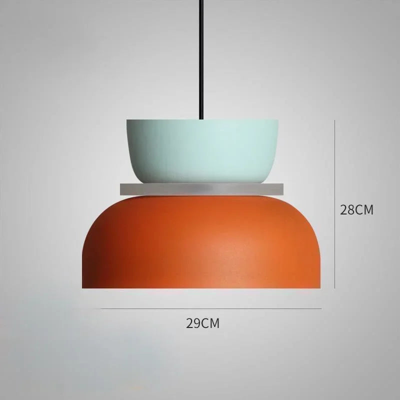 Modern Macaron Pendant Lamp – Stylish LED Hanging Light for Contemporary Interiors