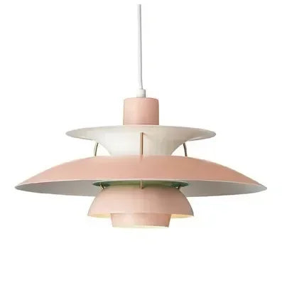 Danish Designer Umbrella Chandelier – Modern Colorful LED Pendant Lamp for Living Rooms and Dining Spaces