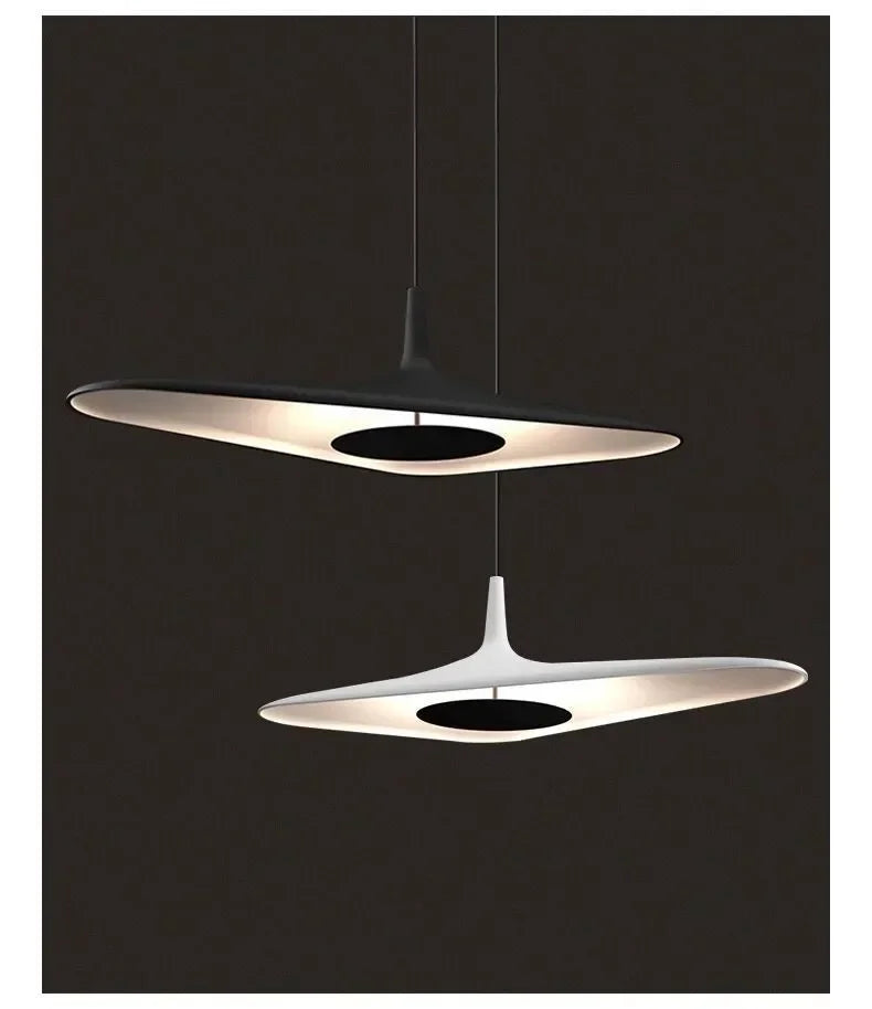 Modern Japanese Resin Pendant Lamp – Sleek Minimalist Hanging Light for Contemporary Spaces