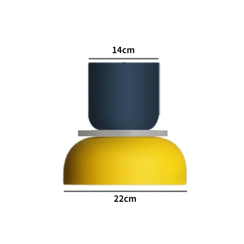 Modern Macaron Pendant Lamp – Stylish LED Hanging Light for Contemporary Interiors