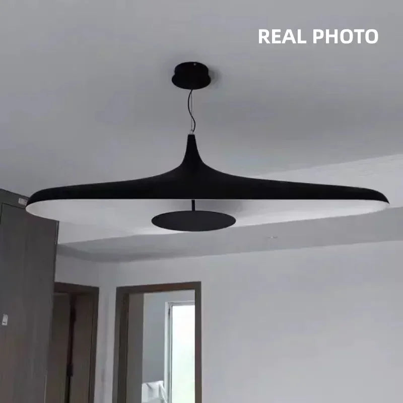 Modern Japanese Resin Pendant Lamp – Sleek Minimalist Hanging Light for Contemporary Spaces