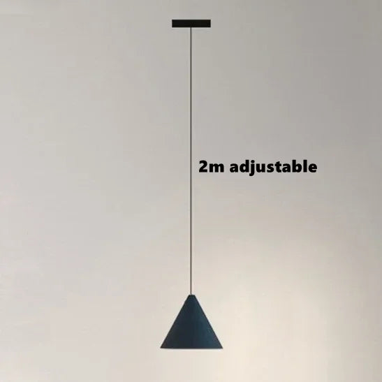 Nordic Minimalist Geometric Pendant Light – Stylish DIY Plug-In Lamp for Study, Bedroom, Dining Room, and Bar Decor