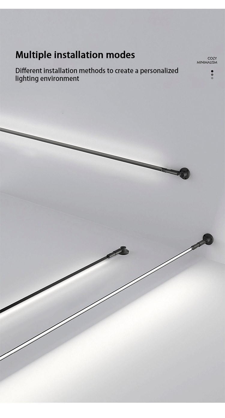 Skyline Linear Wall Lamp – DIY LED Strip Light for Living Room Background and Aisle Decoration