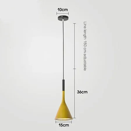 Modern LED Pendant Lights – E27 White Light Hanging Lamp for Kitchens and Bedrooms