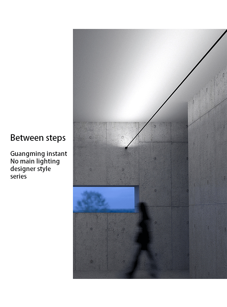 Skyline Linear Wall Lamp – DIY LED Strip Light for Living Room Background and Aisle Decoration