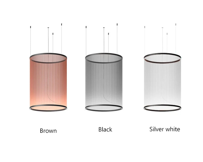 Nordic Minimalist Line Art Chandelier – Elegant Pendant Lamp for Living Rooms, Dining Areas, and Villas