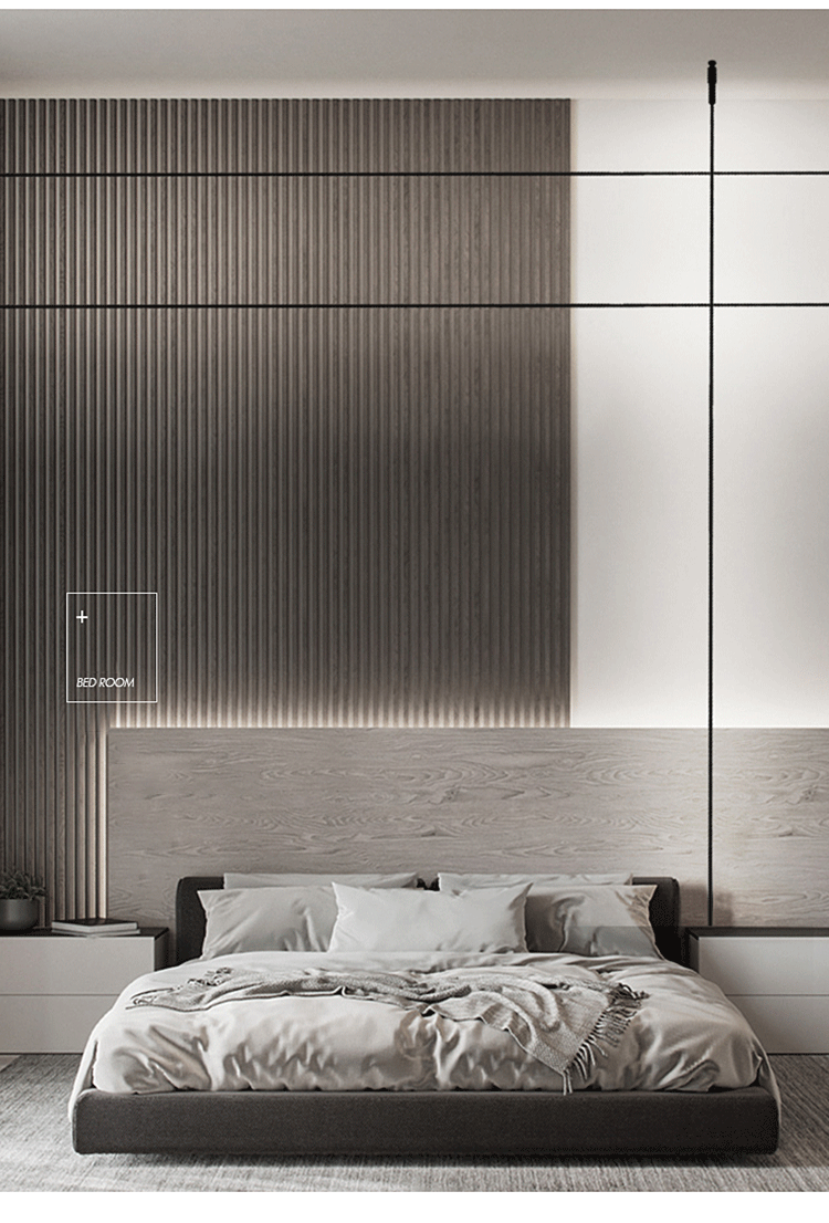 Skyline Linear Wall Lamp – DIY LED Strip Light for Living Room Background and Aisle Decoration