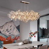 Modern Luxury Chrome LED Crystal Chandelier – Elegant Pendant Lamp for Living Rooms, Dining Rooms, and Bedrooms