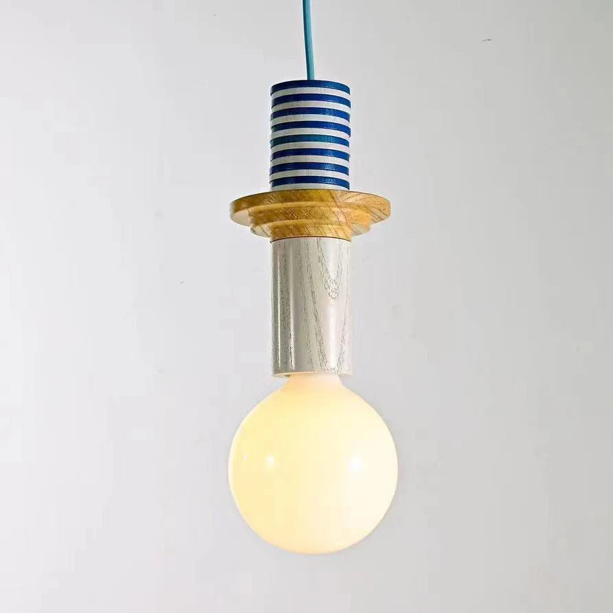 Nordic Wooden LED Pendant Lamp – Elegant Hanging Light for Kitchens, Restaurants, and Bedrooms