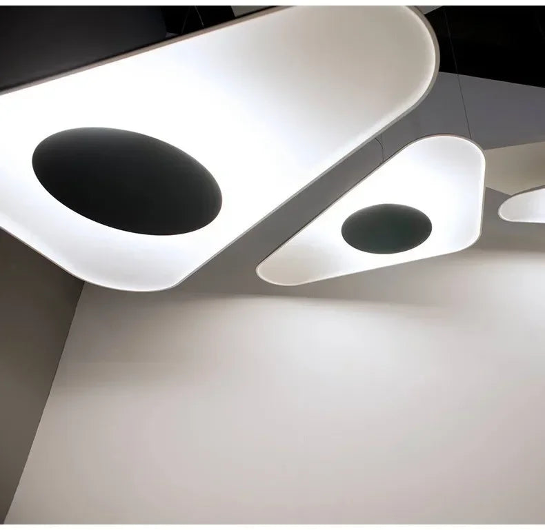 Modern Japanese Resin Pendant Lamp – Sleek Minimalist Hanging Light for Contemporary Spaces
