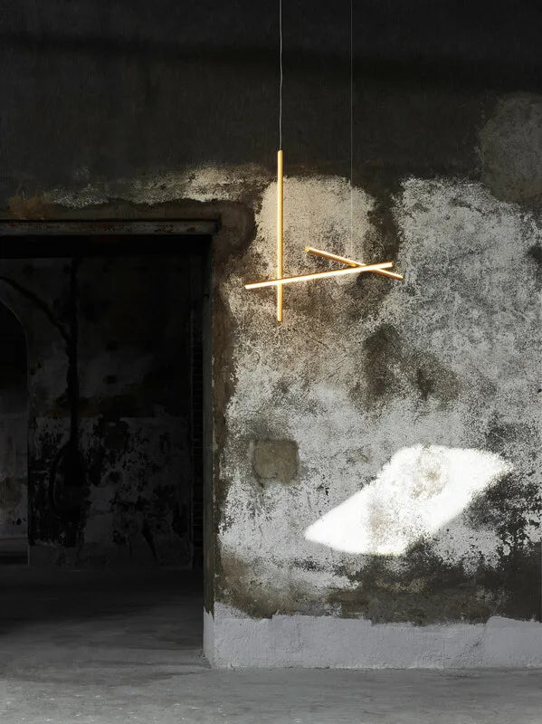 Italian Gold Nordic LED Chandelier – Elegant Pendant Lighting for Living Rooms, Kitchens, and Bars