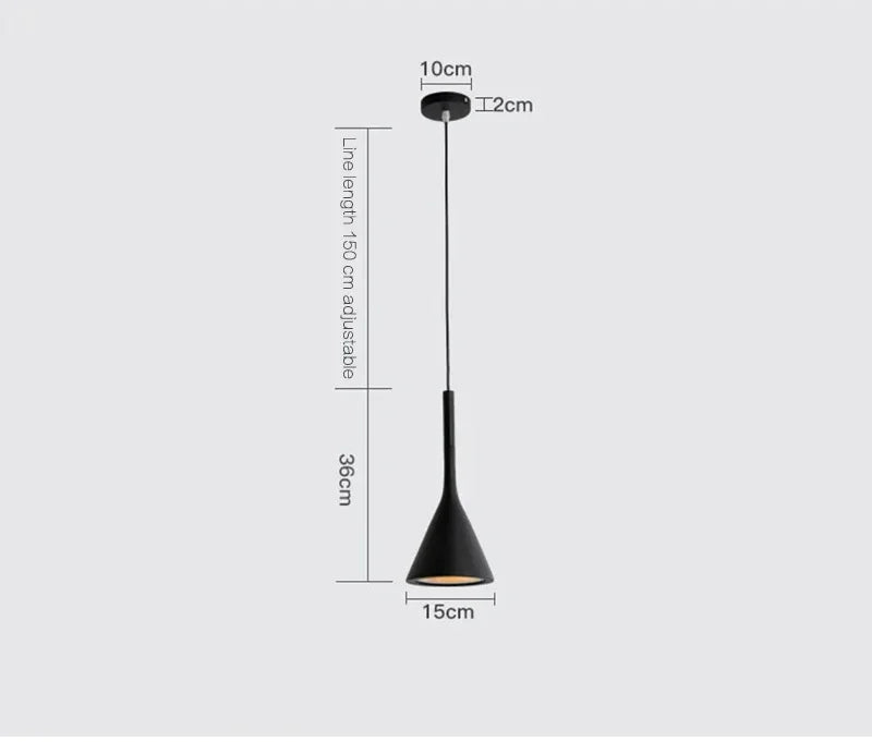 Modern LED Pendant Lights – E27 White Light Hanging Lamp for Kitchens and Bedrooms