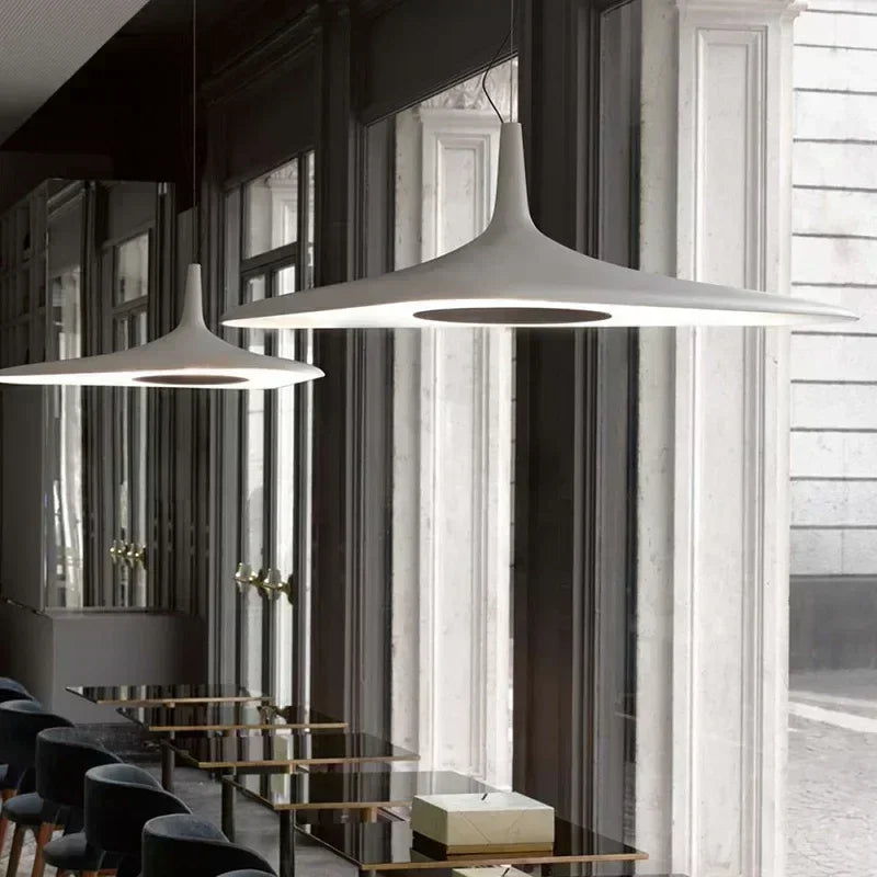 Modern Japanese Resin Pendant Lamp – Sleek Minimalist Hanging Light for Contemporary Spaces