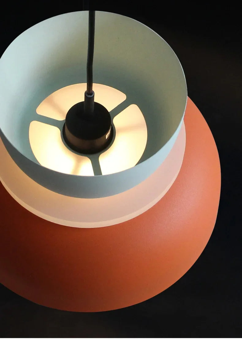 Modern Macaron Pendant Lamp – Stylish LED Hanging Light for Contemporary Interiors