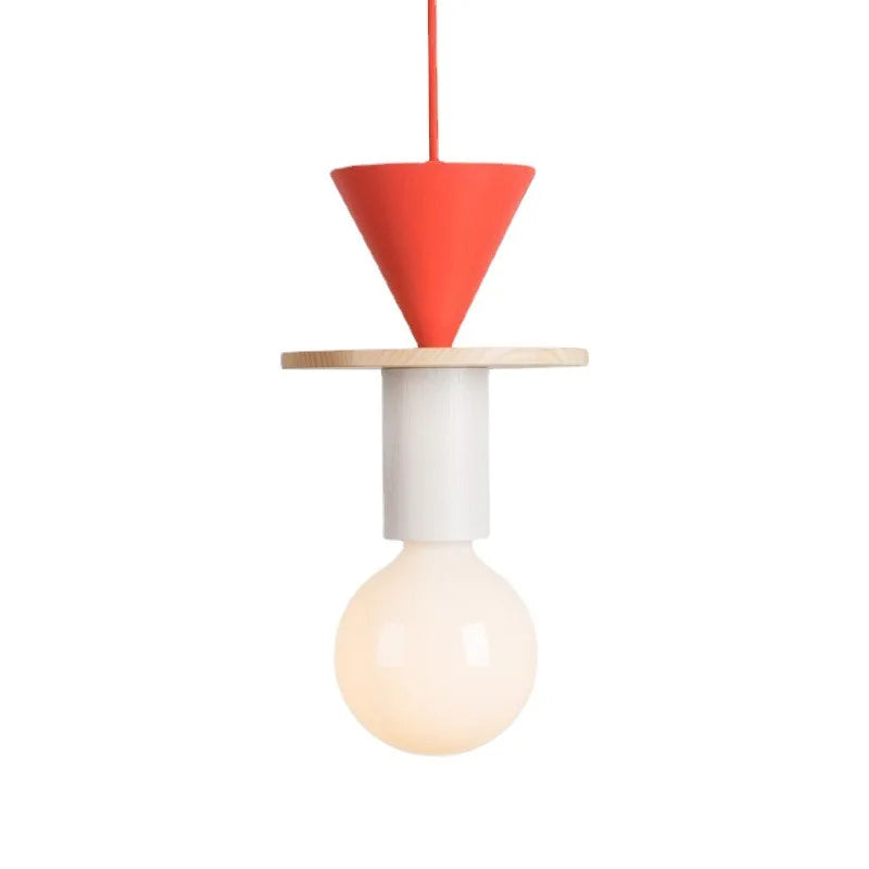 Nordic Wooden LED Pendant Lamp – Elegant Hanging Light for Kitchens, Restaurants, and Bedrooms