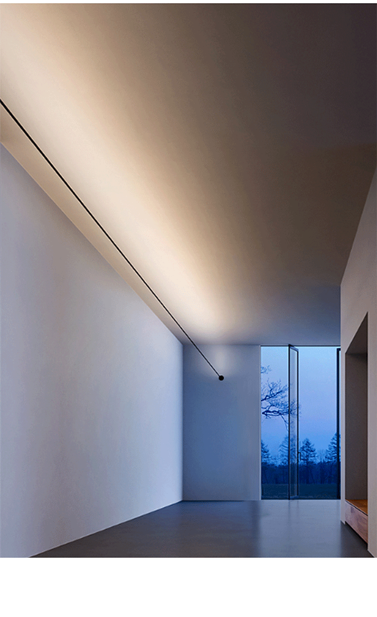 Skyline Linear Wall Lamp – DIY LED Strip Light for Living Room Background and Aisle Decoration