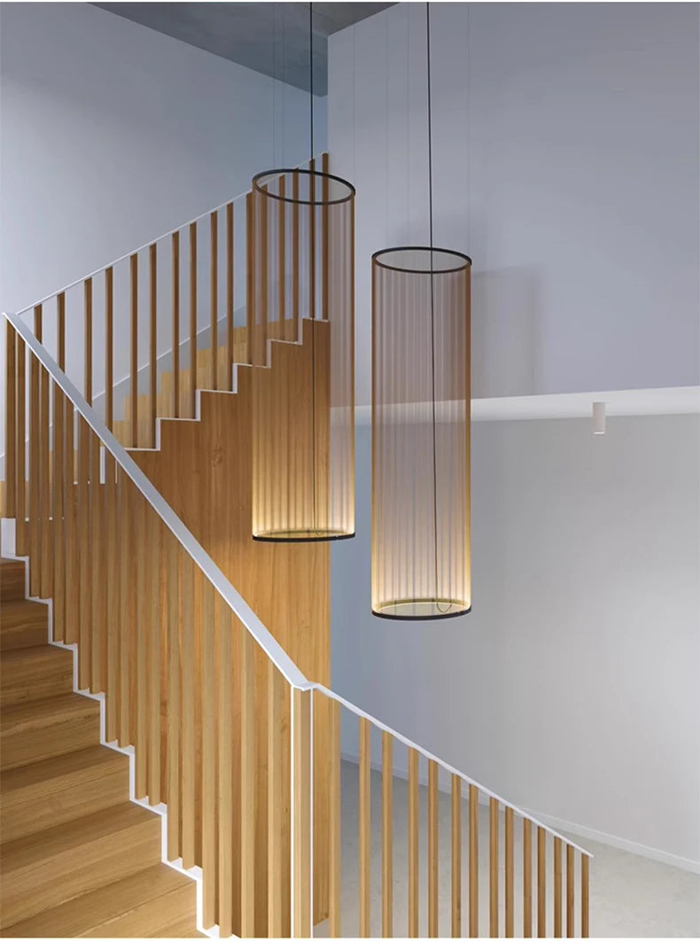 Nordic Minimalist Line Art Chandelier – Elegant Pendant Lamp for Living Rooms, Dining Areas, and Villas